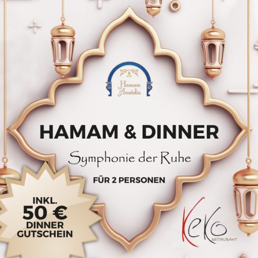 Hamam & Dinner Symphonie der Ruhe