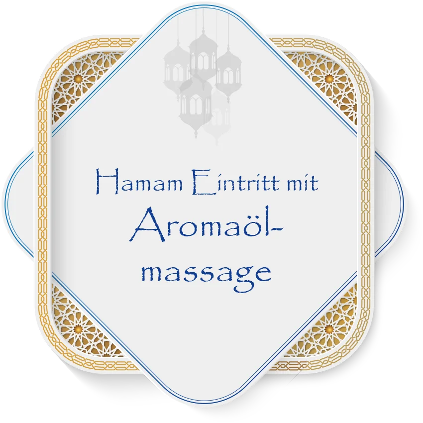 Hamam Eintritt inkl. Aromaölmassage