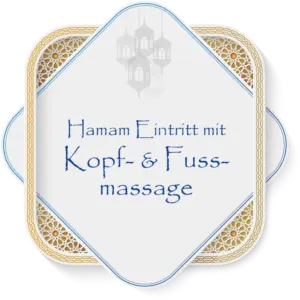 Hamam Eintritt inkl. Kopf- und Fußmassage